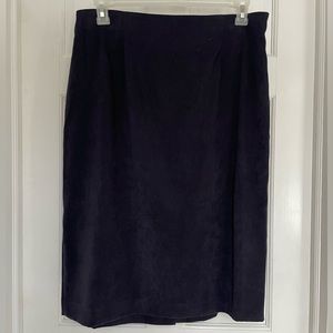Size 18 dark navy skirt